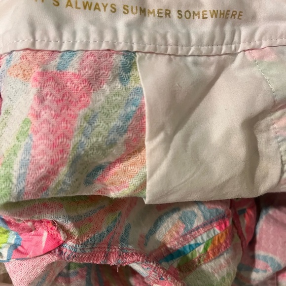 Lilly Pulitzer Scalloped Buttercup Shorts - Picture 6 of 6